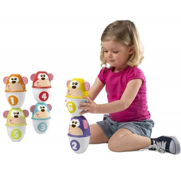 Продукт Chicco Маймунки - Детска игра боулинг - 0 - BG Hlapeta